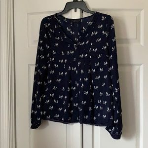 ModCloth bird blouse